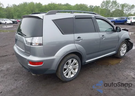 2013 Mitsubishi Outlander Se from USA, damaged, VIN JA4AS3AW2DU013649